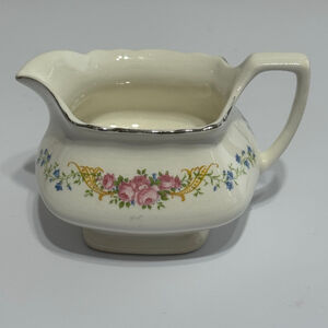 (872) Vintage Lido W.S. George Creamer 290A Made USA Roses